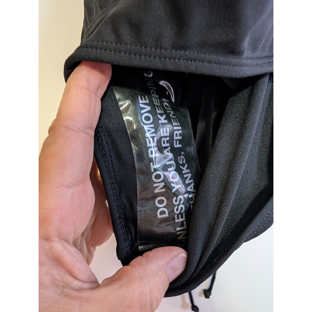 TA3 Plungey Black Corset Back Sculpting One Piece Swimsuit XS Reg/Long NWT - Picture 7 of 9